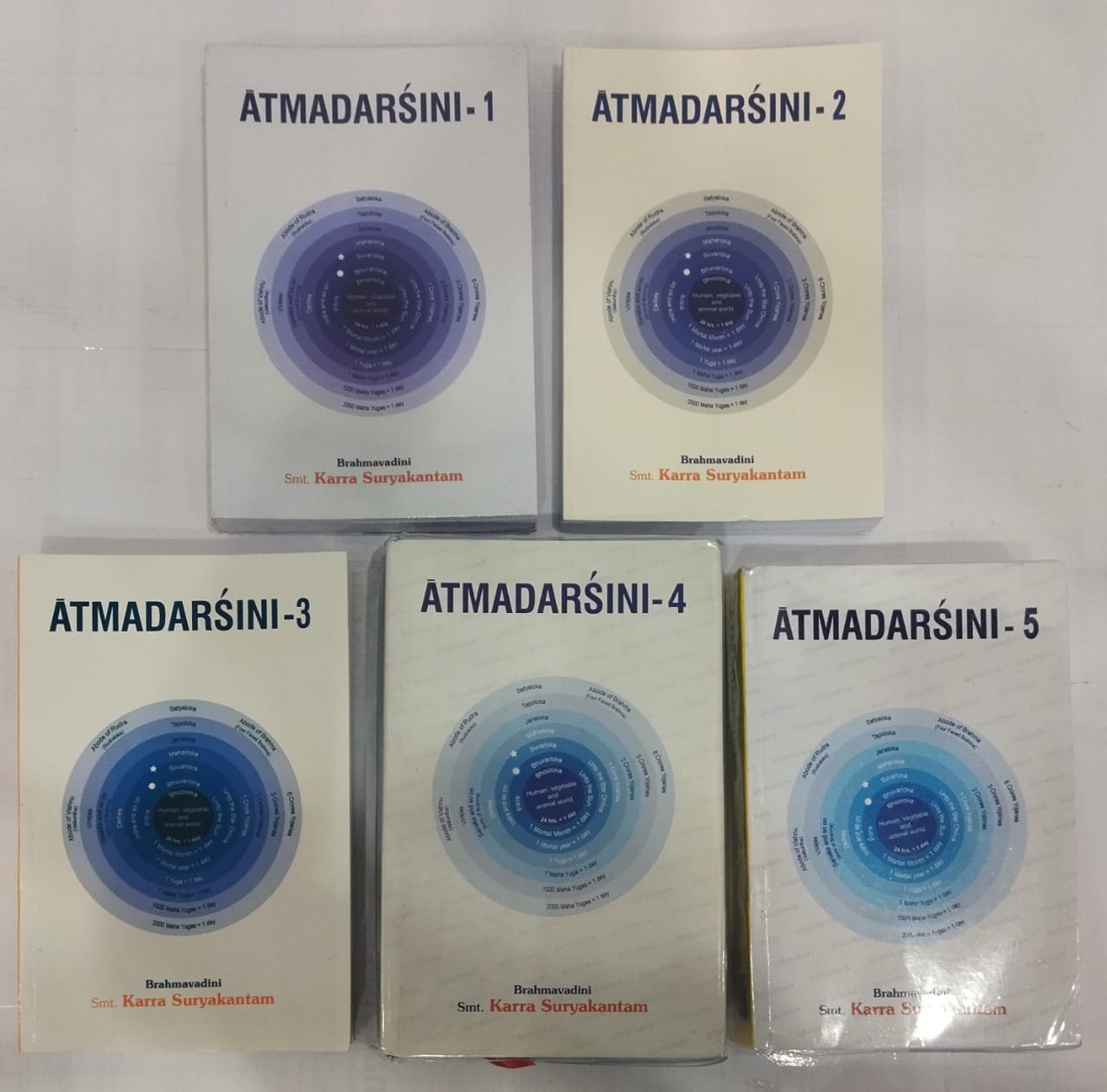 Atmadarshini (Set of 5 Volumes) By Brahmavadini Karra Suryakantam
