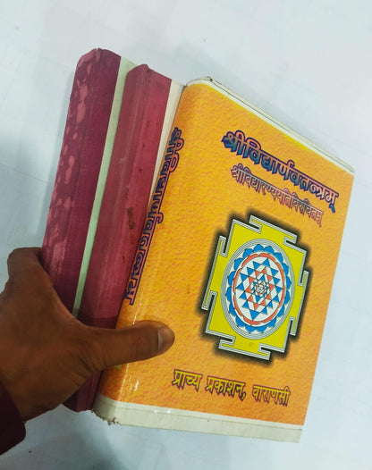 श्रीविद्यार्णव तन्त्रम् - Shrividyarnava Tantra (Set of 3 Books) by Vidyaranya Swami-Rare Old Book Set