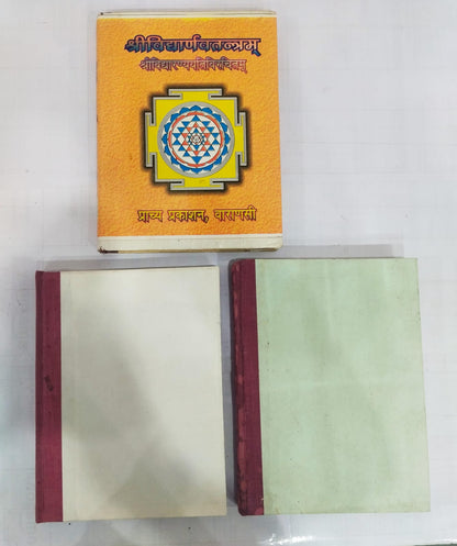 श्रीविद्यार्णव तन्त्रम् - Shrividyarnava Tantra (Set of 3 Books) by Vidyaranya Swami-Rare Old Book Set