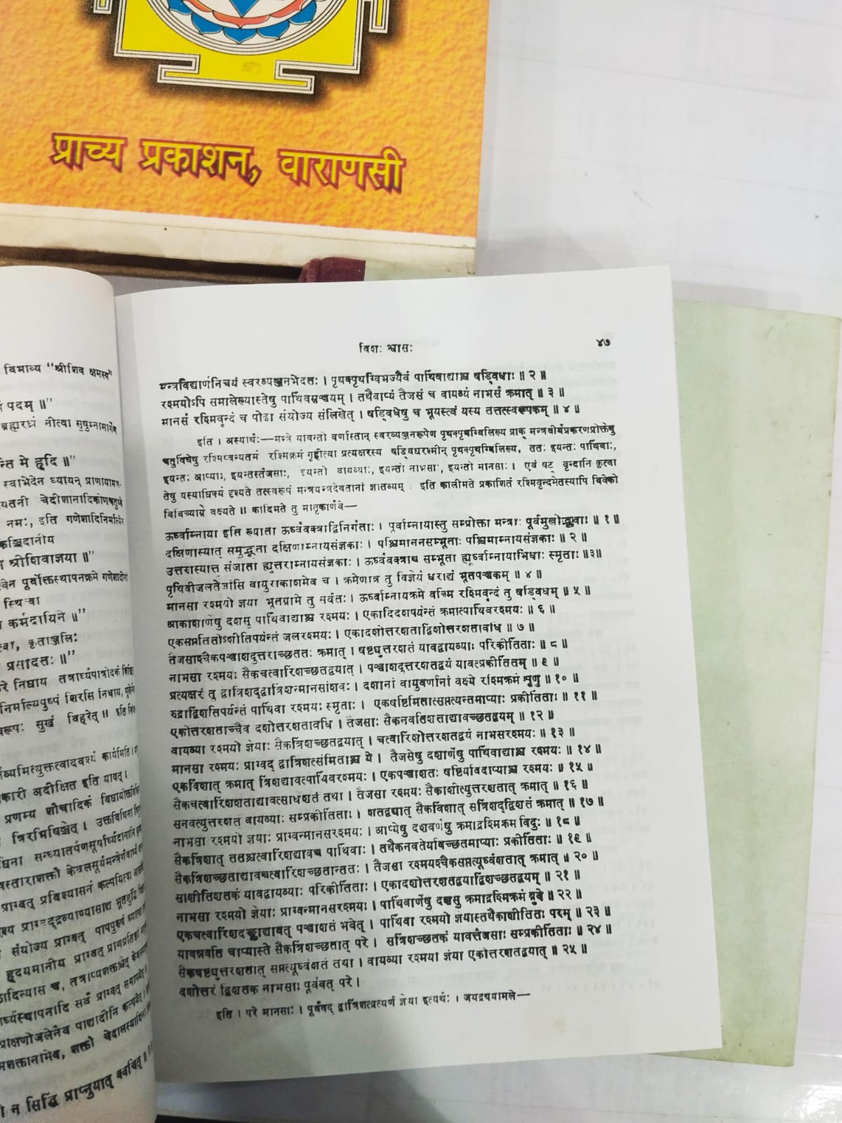 श्रीविद्यार्णव तन्त्रम् - Shrividyarnava Tantra (Set of 3 Books) by Vidyaranya Swami-Rare Old Book Set