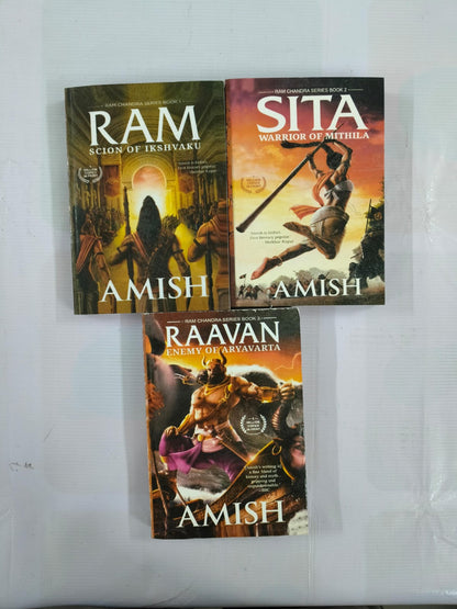 Ram+Sita+Ravan : A Journey Through Ancient Wisdom and Human Psychology (3 Book Combo)