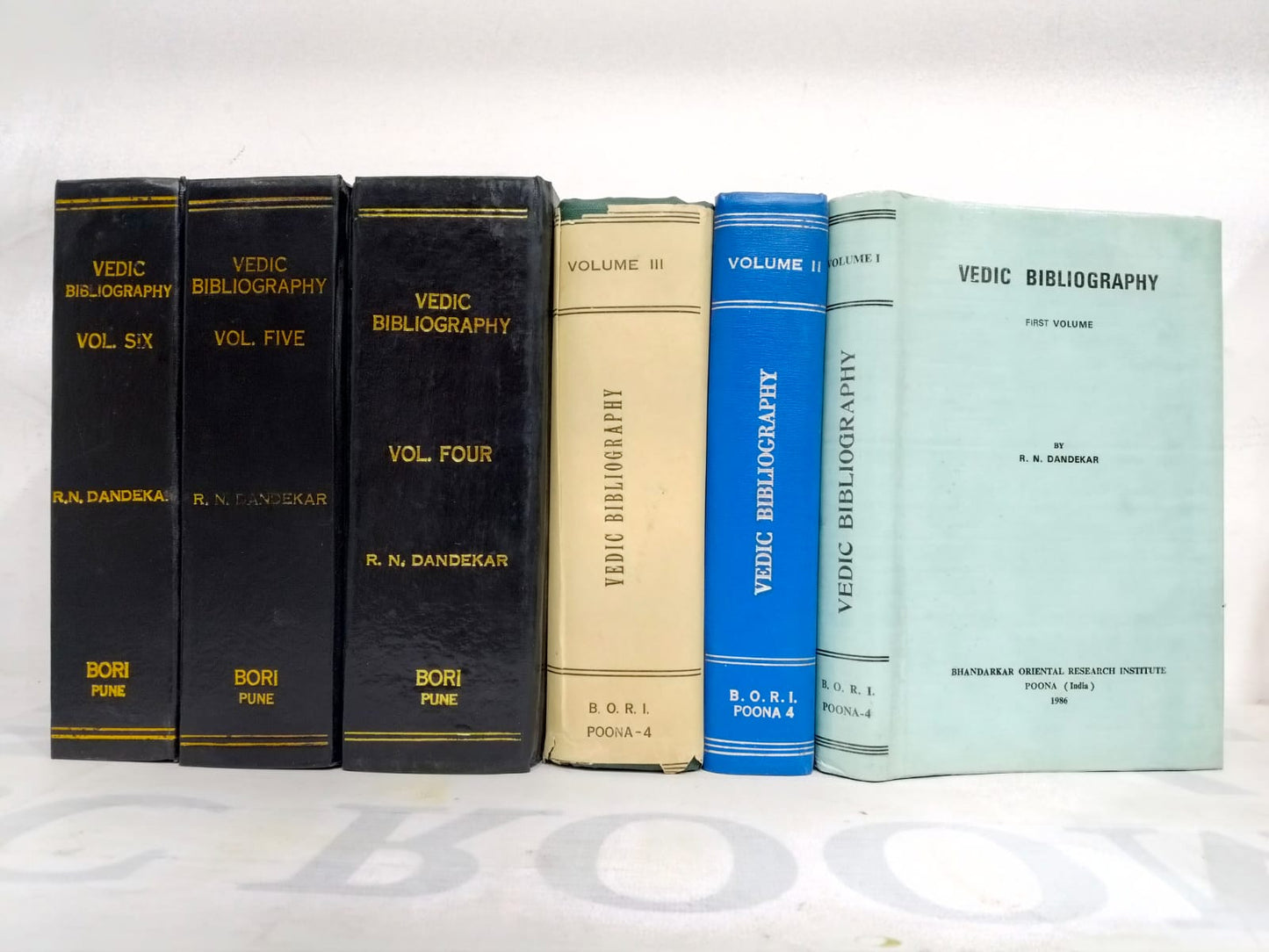 Vedic Bibliography- An Old and Rare Book (Set of 6 Volumes)