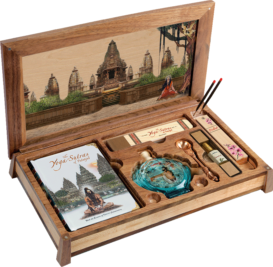 The Yoga-Sutras of Patanjali (Wooden Altar Kit)