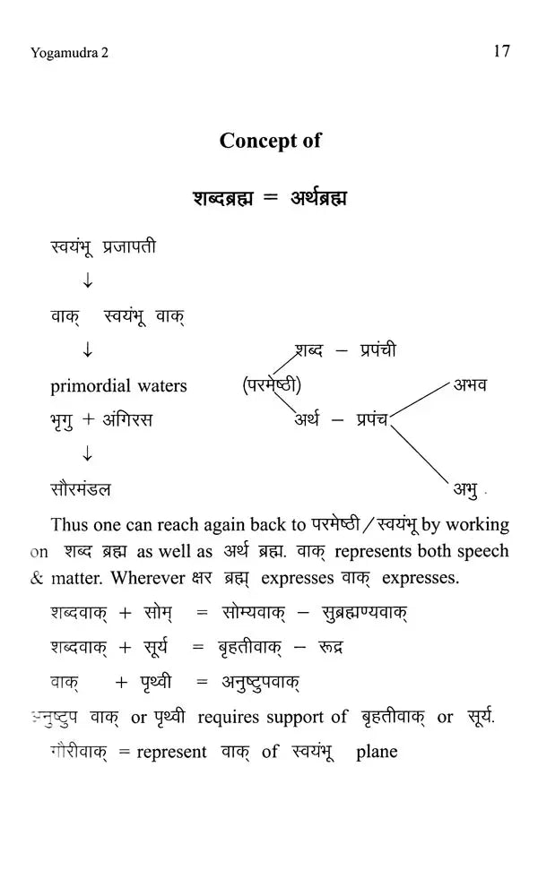 Yoga Mudra: Short Self Revelatory Review and Notes on Vedas Samhita, Brahmana, Aranyaka, Mimamsa & Upanishads (Set of 2 Volumes)