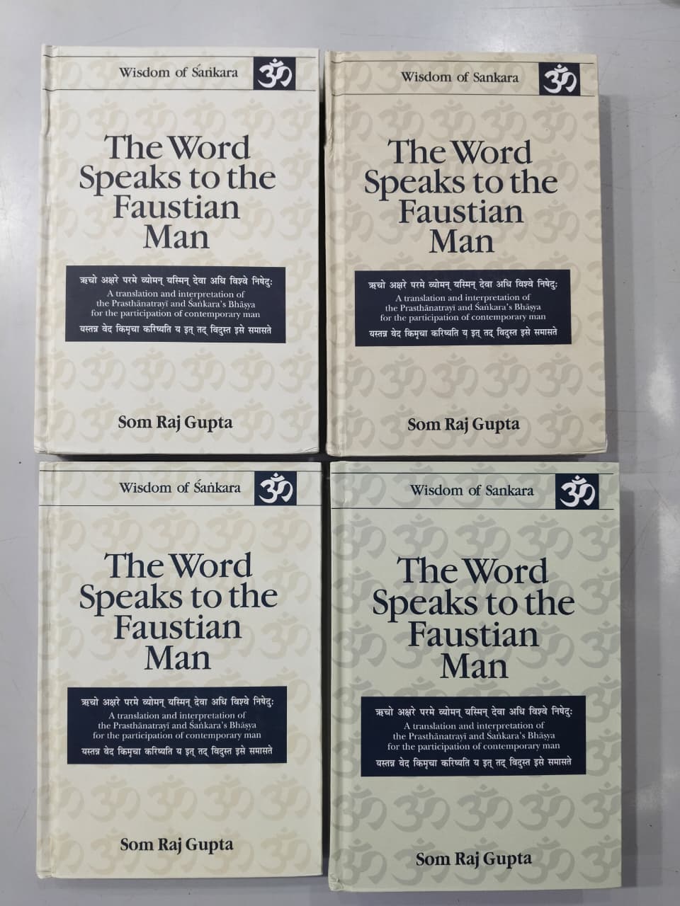 The Word Speaks to the Faustian Man (Set of 4 volumes)