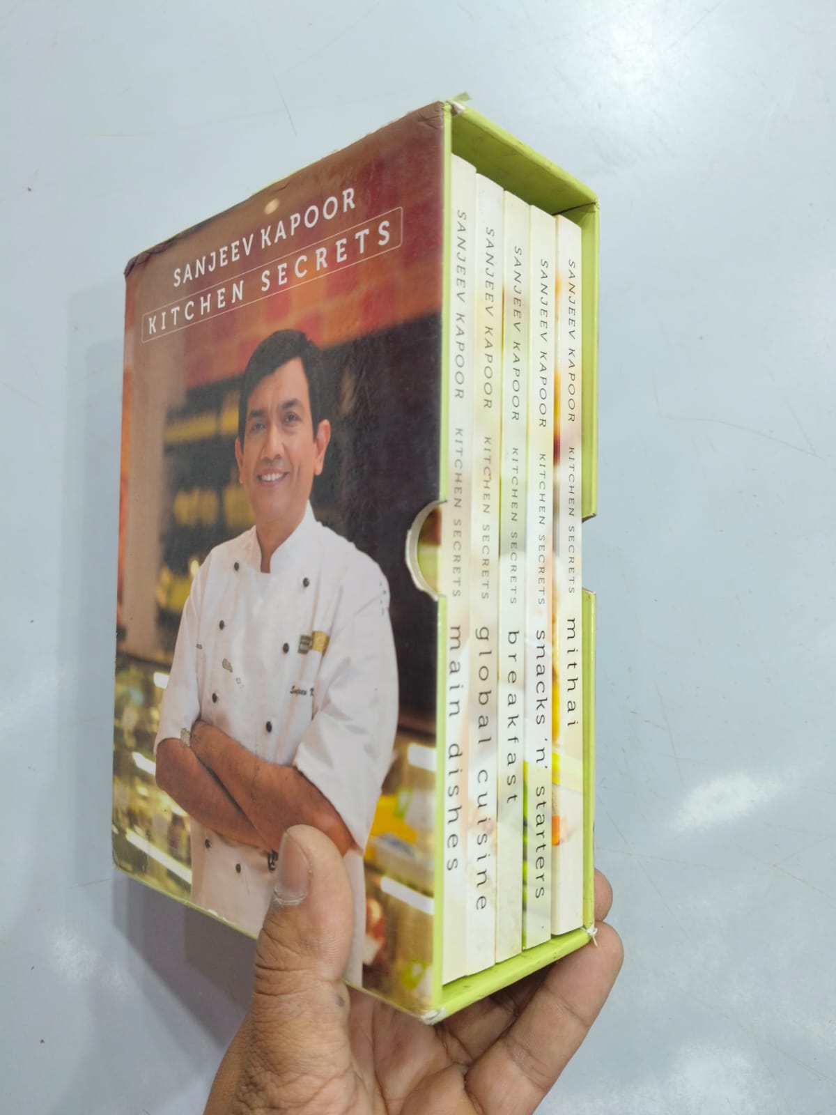 Sanjeev Kappor Kitchen Secrets-set Of Five Books