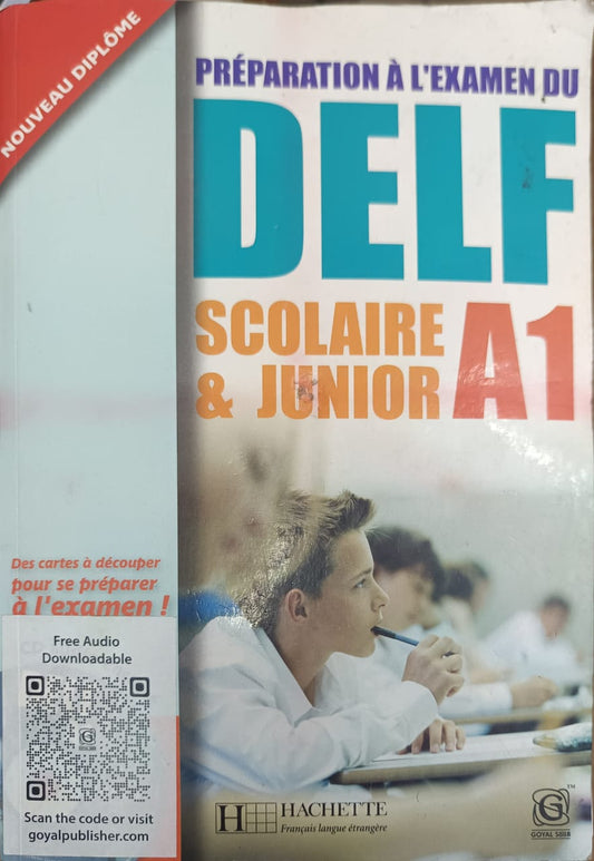 Delf Scolaire & Junior A1 + Free Audio Downloadable  (French Edition) - Used book