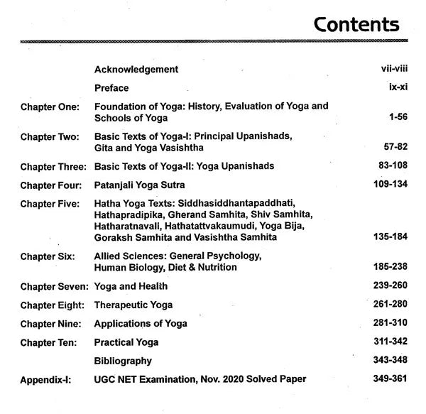 Quintessence of Yoga- A Complete Book For UGC NET and Other Entrance Examinations in Yoga