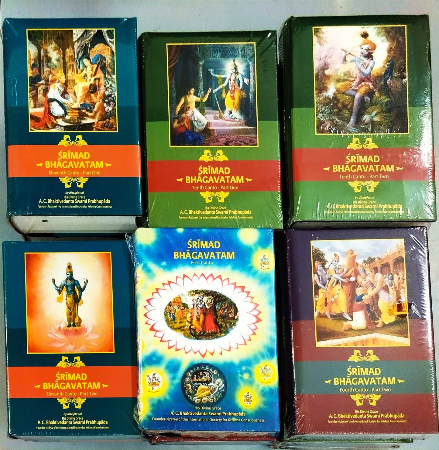 ISKCON -Srimad Bhagavatam Complete 12 Cantos (18 Vols. Set)- Bhagavat Purana By by A.C. Prabhupāda