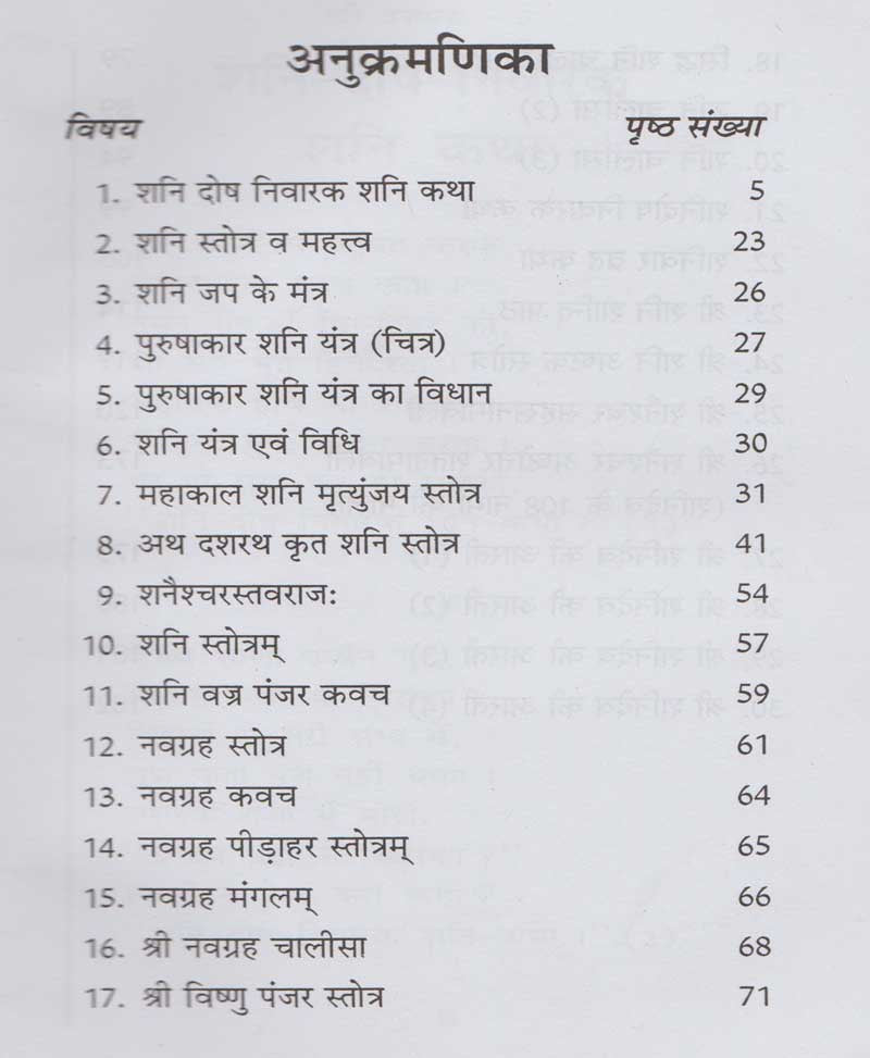 शनि उपासना