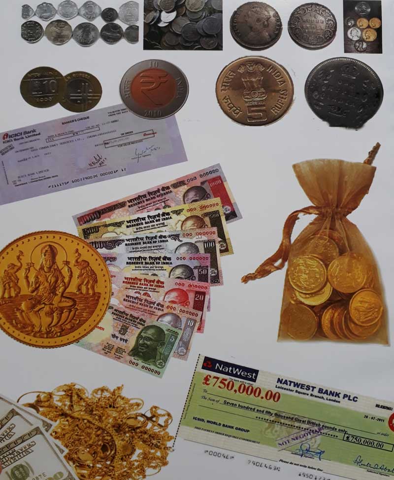 असीमित नोटों की धन-वर्षा