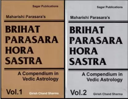 Brihat Parashara Hora Shastra (Set of 2 Volumes) - English