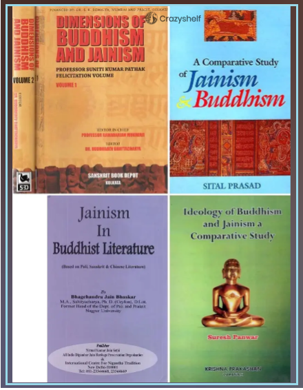 Buddhism and Jainism: A Comparative Study (Set of 4 Titles)