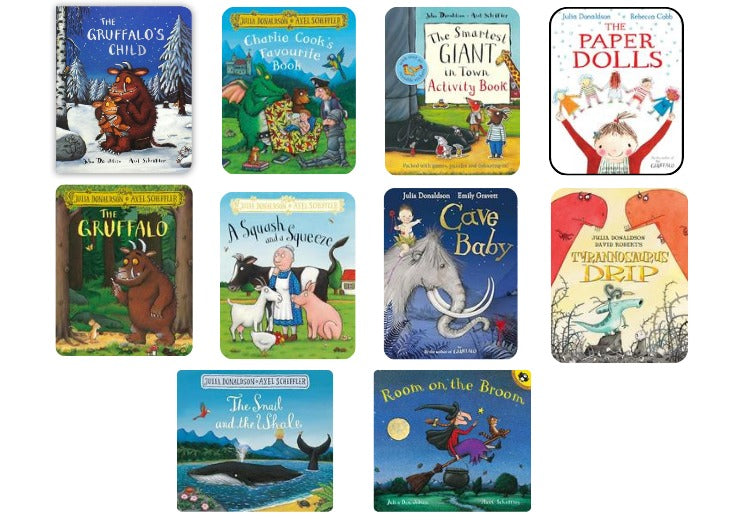 Julia Donaldson Books - Set of 10 Various Books [Paperback]