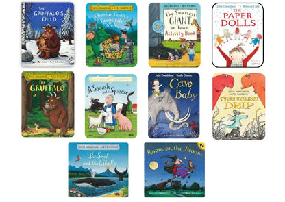 Julia Donaldson Books - Set of 10 Various Books