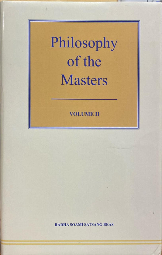 Philosophy of the Masters Vol. 2