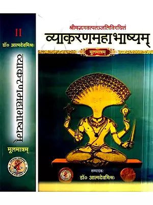 व्याकरणमहाभाष्यम्: Vyakarana Mahabhashyam - Set of 2 Volumes