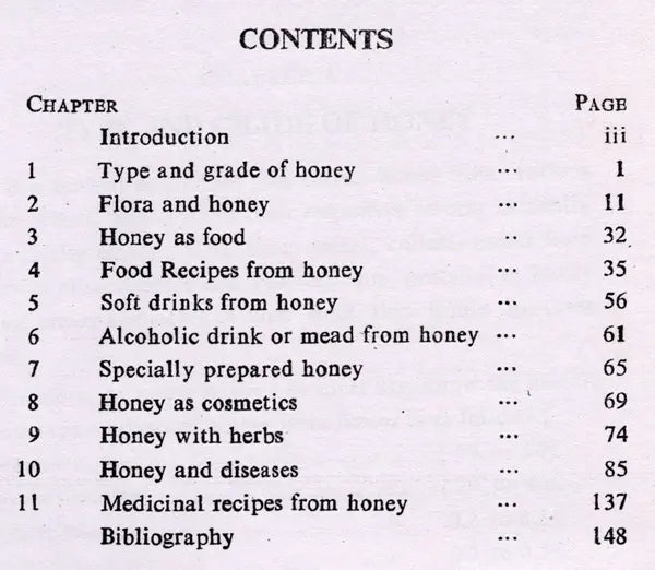 Honey- As Food, Medicine, Cosmetics & Honey Recipes