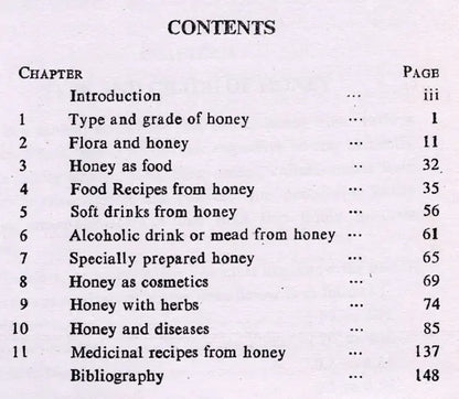 Honey- As Food, Medicine, Cosmetics & Honey Recipes