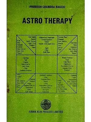 Astro Therapy By Prabodh Chandra Bagchi