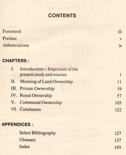 Ownership of Land in Ancient India (From Vedic Age upto A.D. 650) An Old and Rare Book