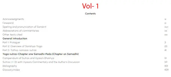 Yoga-Sutras of Patanjali With The Exposition of Vyasa (Set of 2 Books)