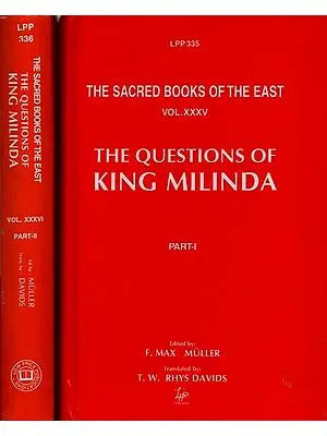 The Questions of King Milinda: Set of 2 Parts