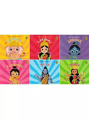 My Little Book of Gods and Goddesses: Thick Cardboard Book (Box Set of 6 Books)