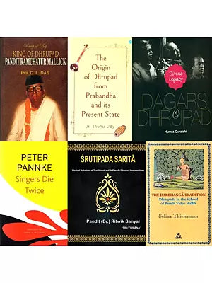 Books on Dhrupad (Set of 6 Books)