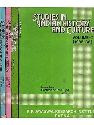 Studies in Indian History and Culture- (1985 to 1989) (Set of 4 Volumes) (An Old and Rare Book)