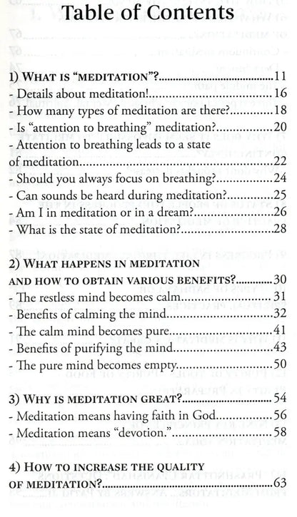 Dhyana Sadhana- A Practical Guide to Meditation