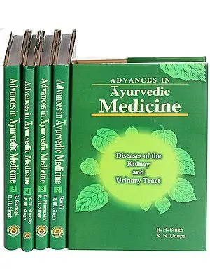 Advances In Ayurvedic Medicine: 5 Volumes Packed in Special Box