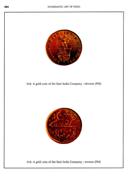 Numismatic Art of India: Historical and Aesthetic Perspectives and An Album of the Masterpieces of Indian Coins (Set of 2 Volumes)