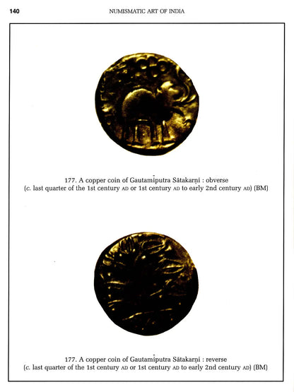 Numismatic Art of India: Historical and Aesthetic Perspectives and An Album of the Masterpieces of Indian Coins (Set of 2 Volumes)