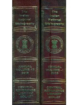 The Indian National Bibliography Annual Volume 2016 (Set of 2 Volumes)