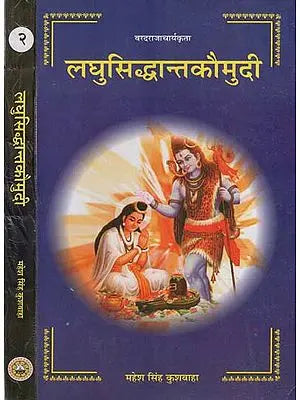 लघुसिद्धान्तकौमुदी: Laghu Siddhant Kaumudi (Set of 2 Volumes)