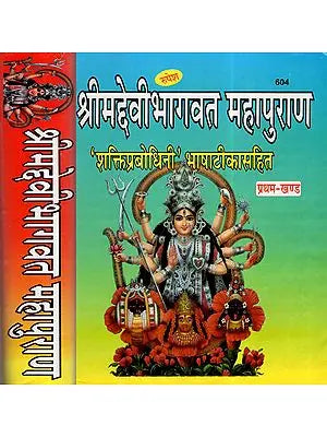 श्रीमद्देवी भागवत महापुराण - Srimad Devi Bhagwat Mahapurana (Set Of 2 Volumes)