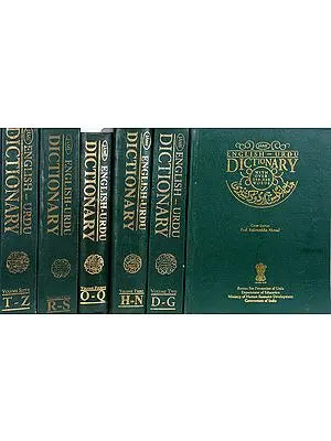English–Urdu Dictionary with Over 250,000 Words (Set of Six Big Volumes)