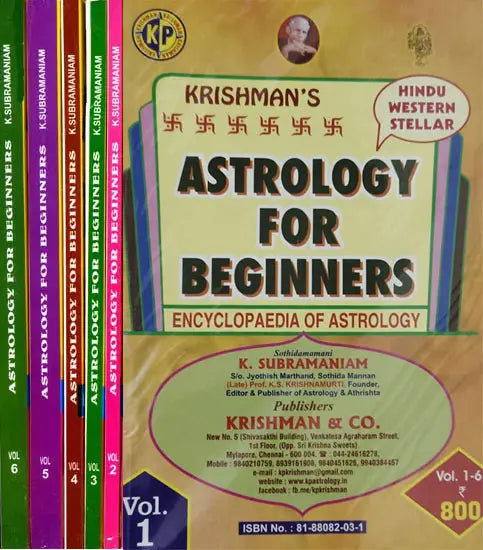 Astrology for Beginners (KP - 6 Volume Set)