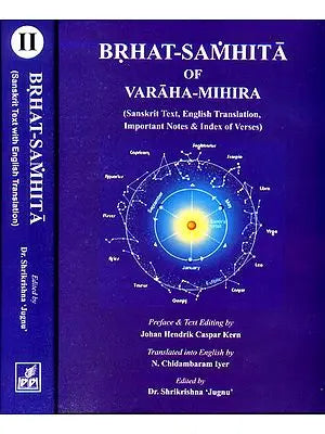 Brhat-Samhita of Varaha-Mihira(Set of Two Volumes)