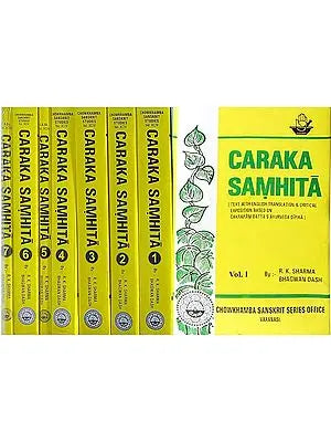 Caraka Samhita (Critical Exposition Based On Cakrapani Datt's Ayurveda Dipika) (Set of 7 Volumes)