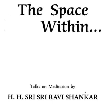 The Space Within (With CD)