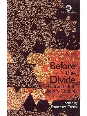 Before The Divide (Hindi and Urdu Literary Culture)