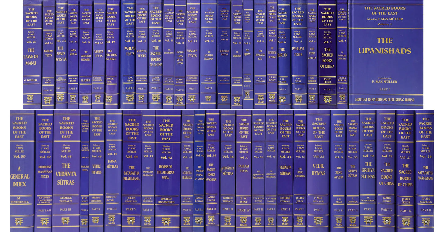 Sacred Books of the East (50 Volume Set)
