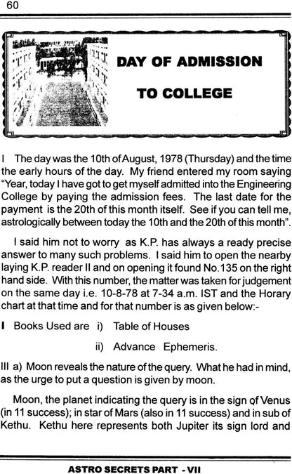 Astrosecrets & K P Timing Of Events - Part 7