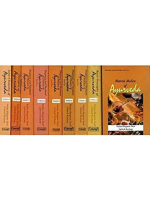 Ayurveda Saukhyam of Todarananda (Set of 9 Volumes)