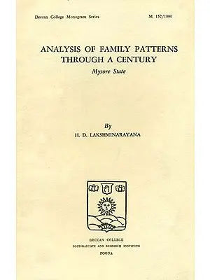 Analysis of Family Patterns Through a Century (An Old and Rare Book)