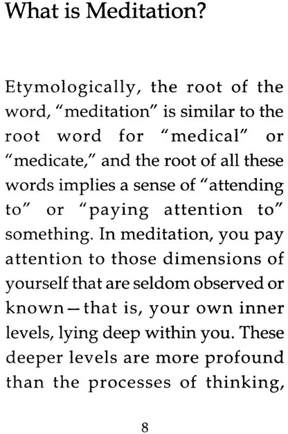 All You Wanted to Know About Meditation