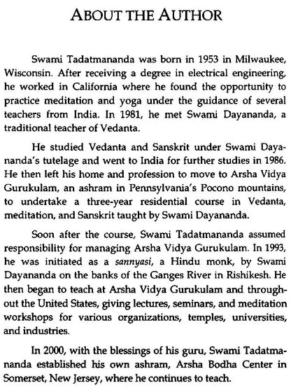 Meditation - A Practical Guidebook (Based On The Teachings of Vedanta Bhagavad Gita and Yoga Sutras)