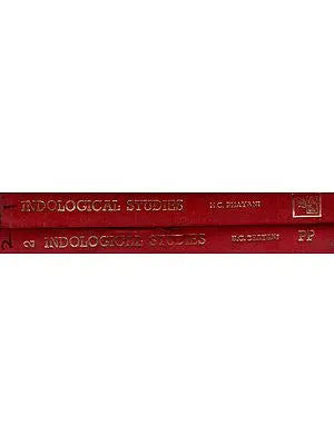Indological Studies (Literary and Performing Arts Prakrit and Apabhramsa Studies) (Set of 2 Volume) An Old and Rare Book
